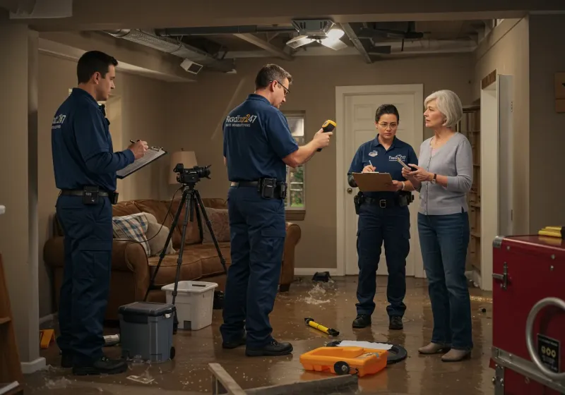 Water Damage Assessment and Insurance Documentation process in Wapakoneta, OH