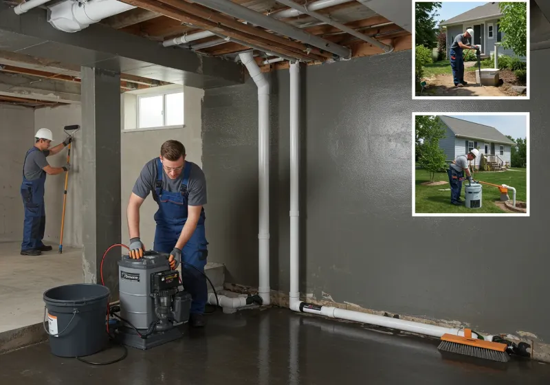 Basement Waterproofing and Flood Prevention process in Wapakoneta, OH